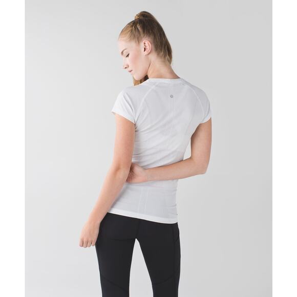 Lululemon Swiftly Tech Short Sleeve Run Top White 6 - Picture 2 of 8